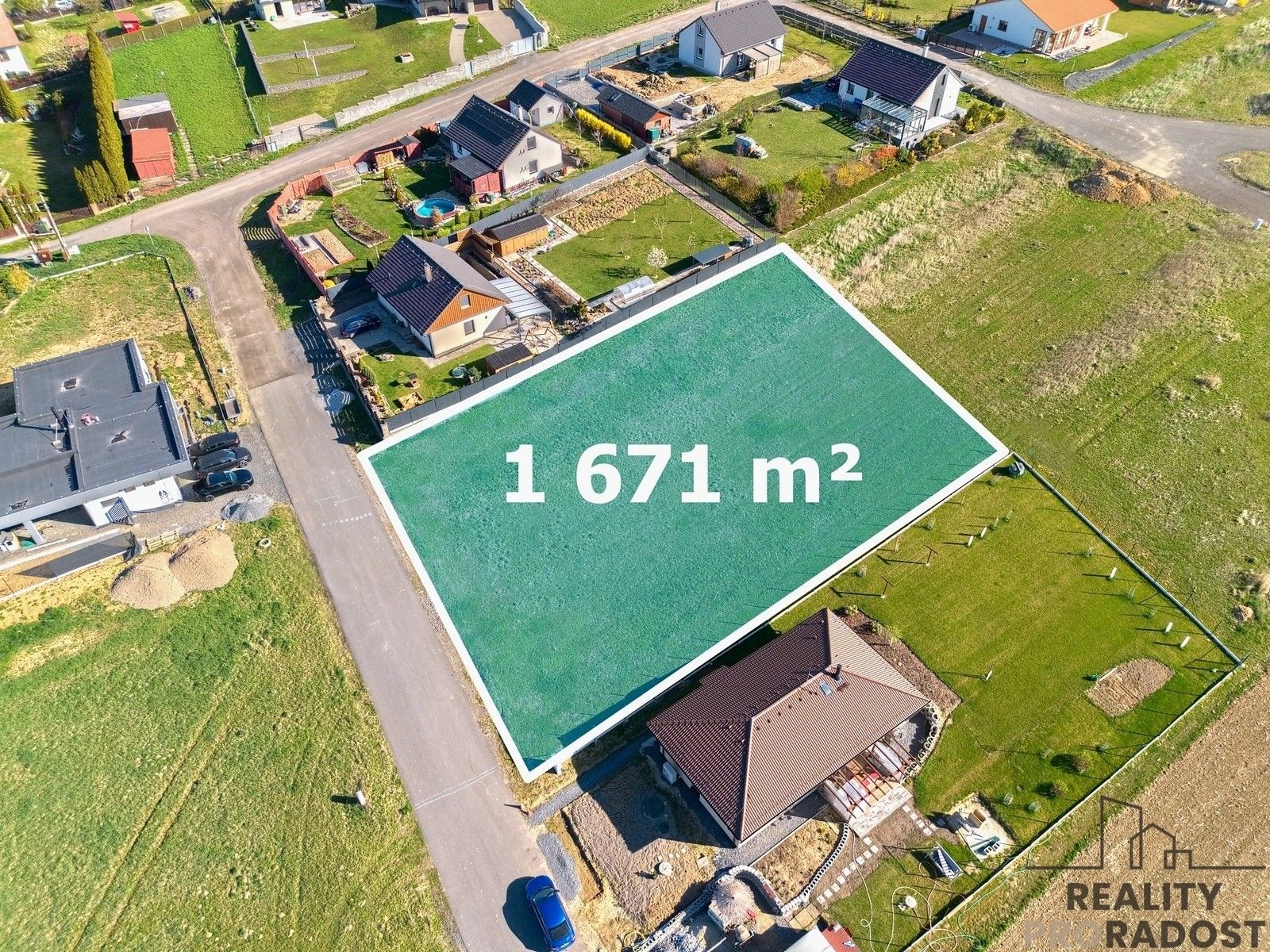 Pozemek pro bydlení · 1 671 m² · Jistebník - 2