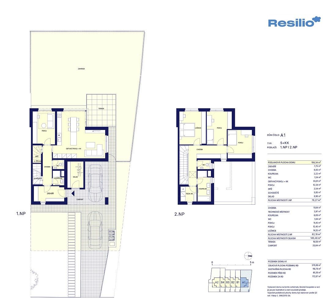 Prodej rodinný dům - Lesní, Horní Jelení, okres Pardubice, 140 m² - 5