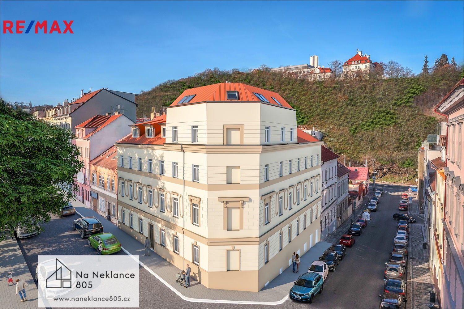 Prodej byt 1+kk - Na Neklance, Smíchov, Praha, Česko, 35 m²