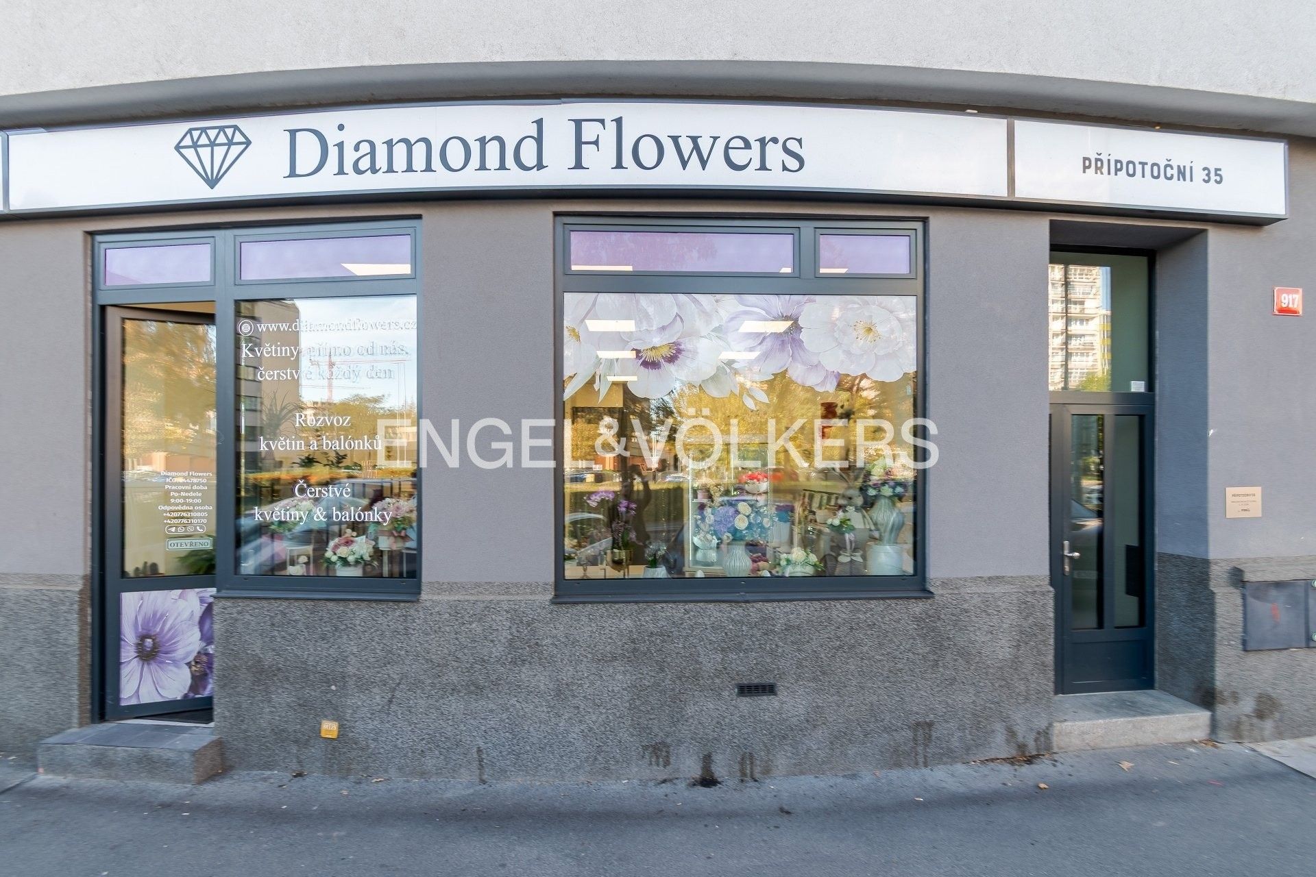Pronájem obchodní prostory - Přípotoční 917, Praha Vršovice, 55 m² - 2