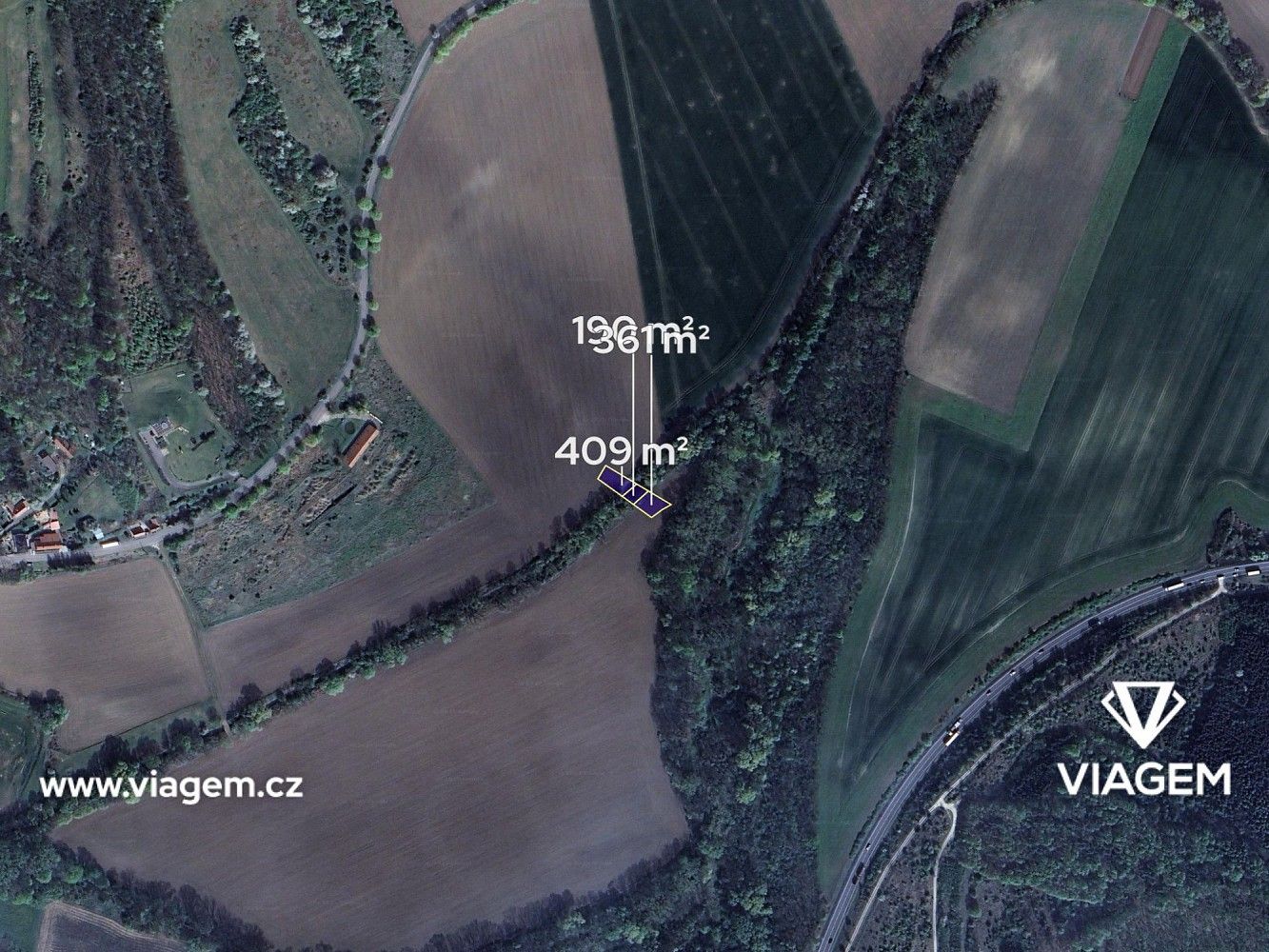 Prodej zemědělský pozemek - Sazená, okres Kladno, Středočeský kraj - 2