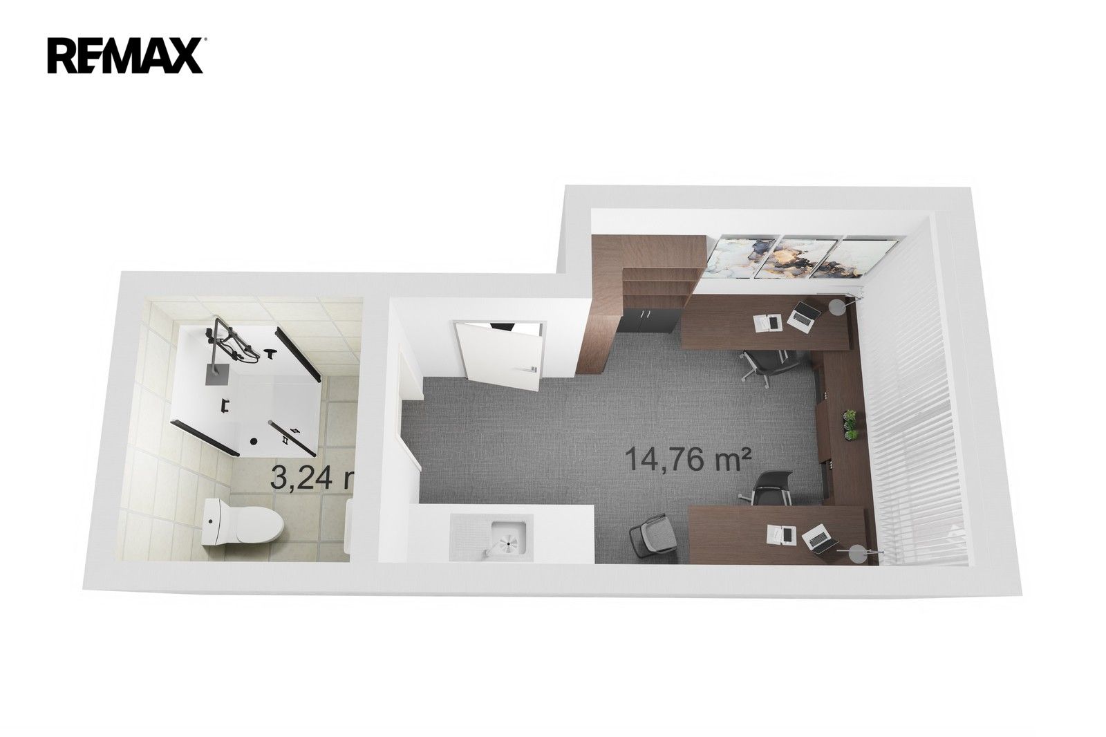 Obchodní prostory, U Stadionu, Havířov Podlesí, 57 m²