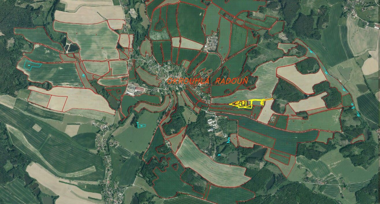 Prodej pozemek - Okrouhlá Radouň, 20 685 m² - 5