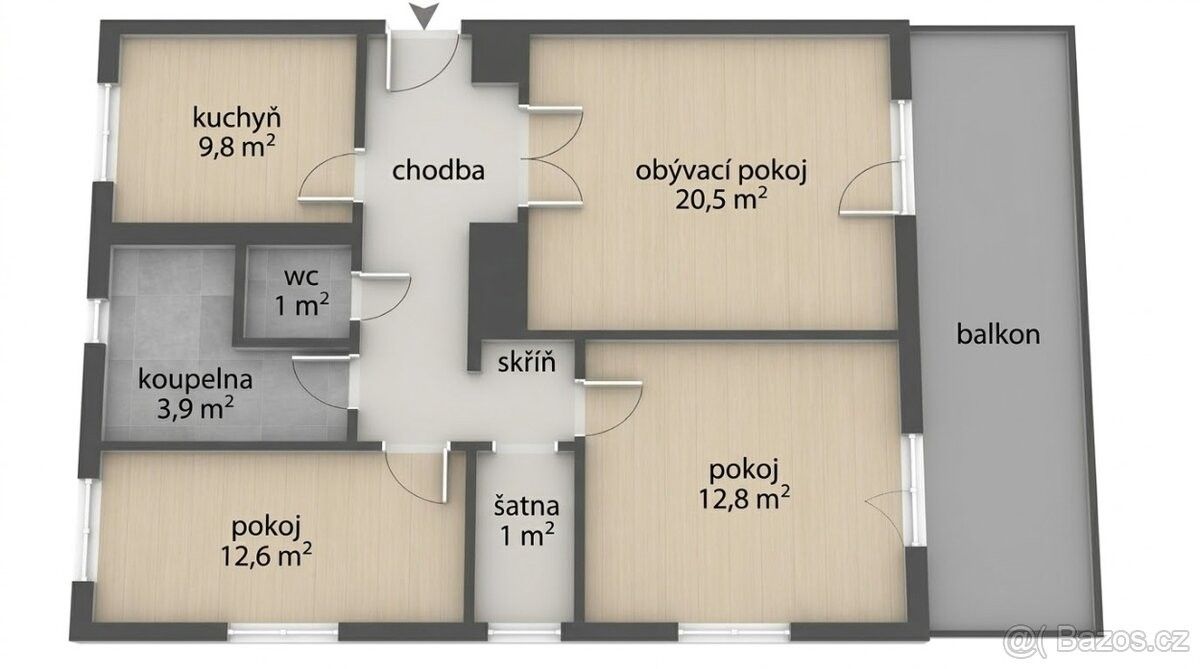 Prodej byt - Velké Losiny, 788 15 - 2