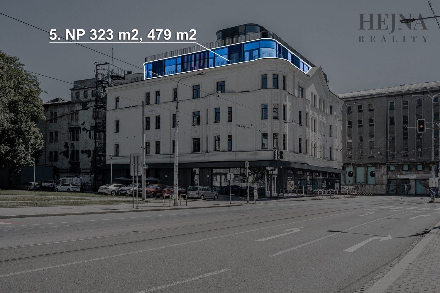 Pronájem obchodní prostory - Ostrava - Moravská Ostrava, okres Ostrava-město, Moravskoslezský kraj, 802 m² - 1