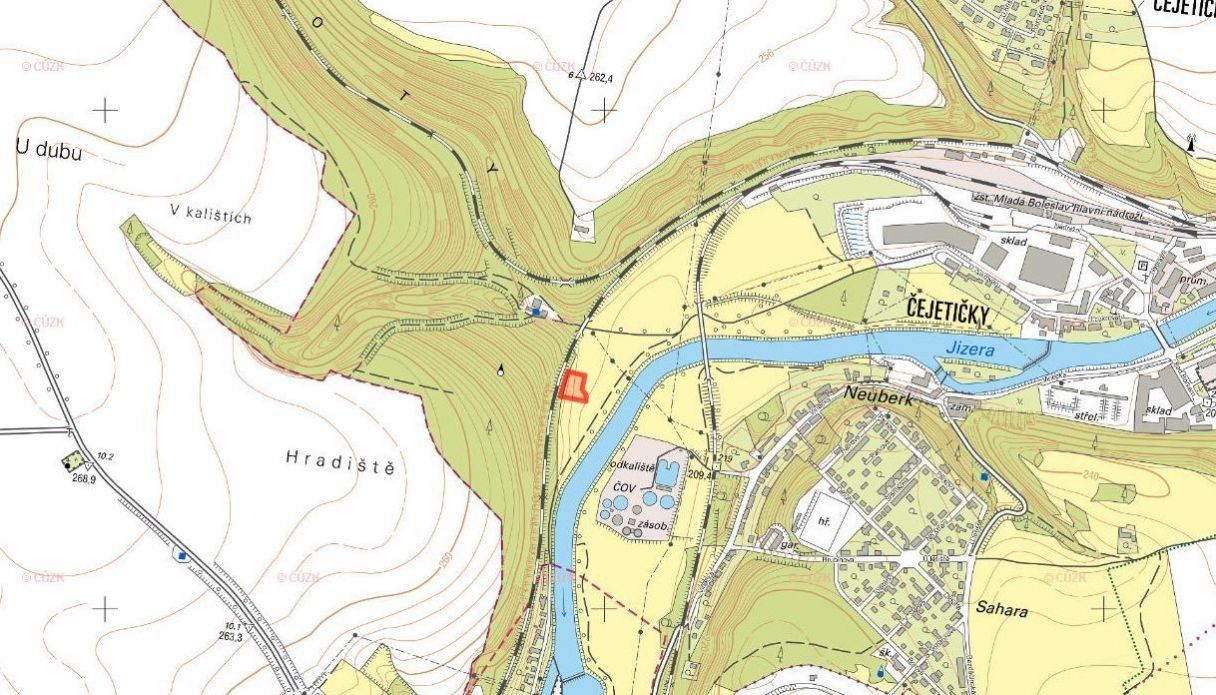 Prodej louka - Čejetice, Mladá Boleslav