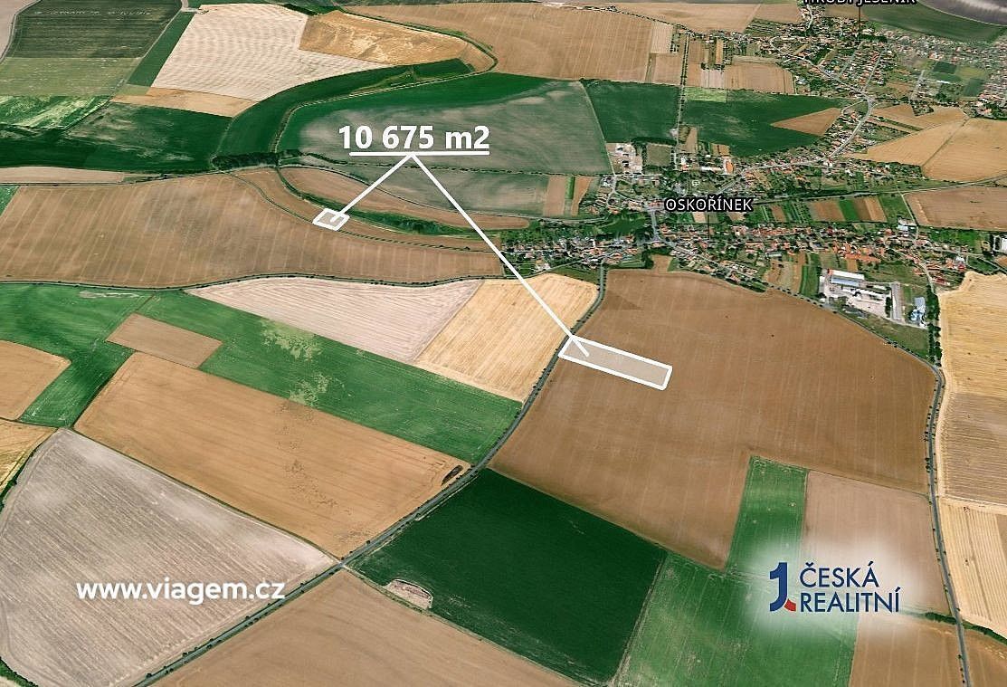 Zemědělské pozemky, Oskořínek, okres Nymburk, Středočeský kraj - 2