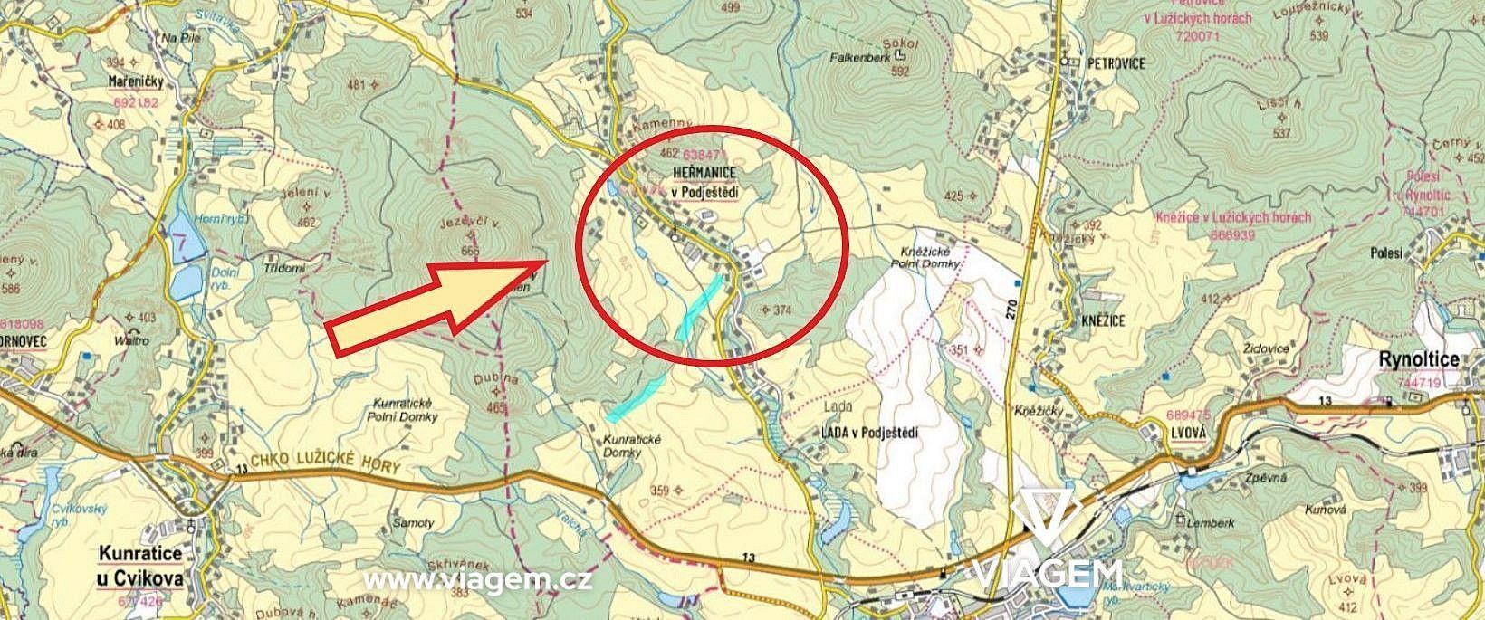 Zemědělský pozemek · Jablonné v Podještědí, okres Liberec - 3