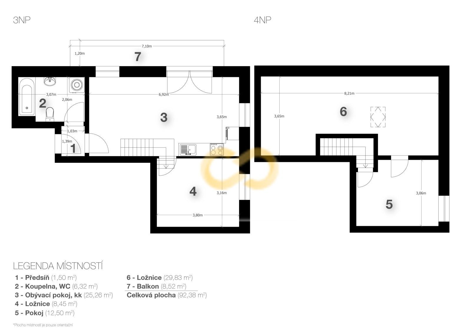 Byt 2+kk · 94 m² · Zdíkov Zdíkovec - 4