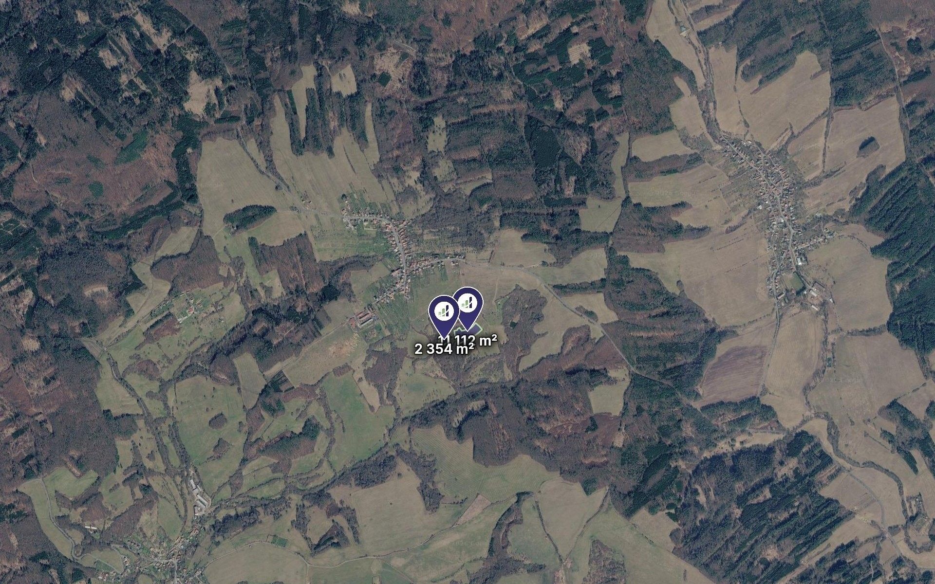 Louky, Petrůvka, 13 466 m² - 2