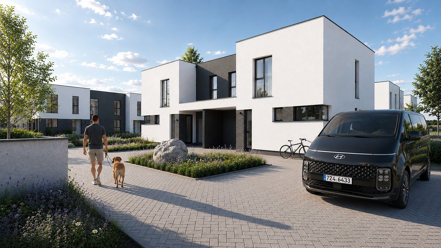 Rodinné domy, Kojetice, okres Mělník, Středočeský kraj, 106 m² - 2