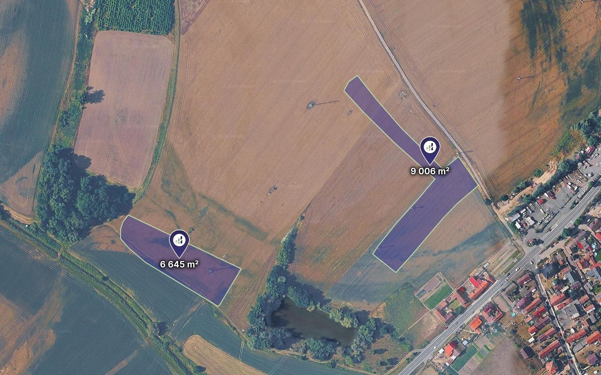 Zemědělské pozemky, Kly, 18 668 m² - 1