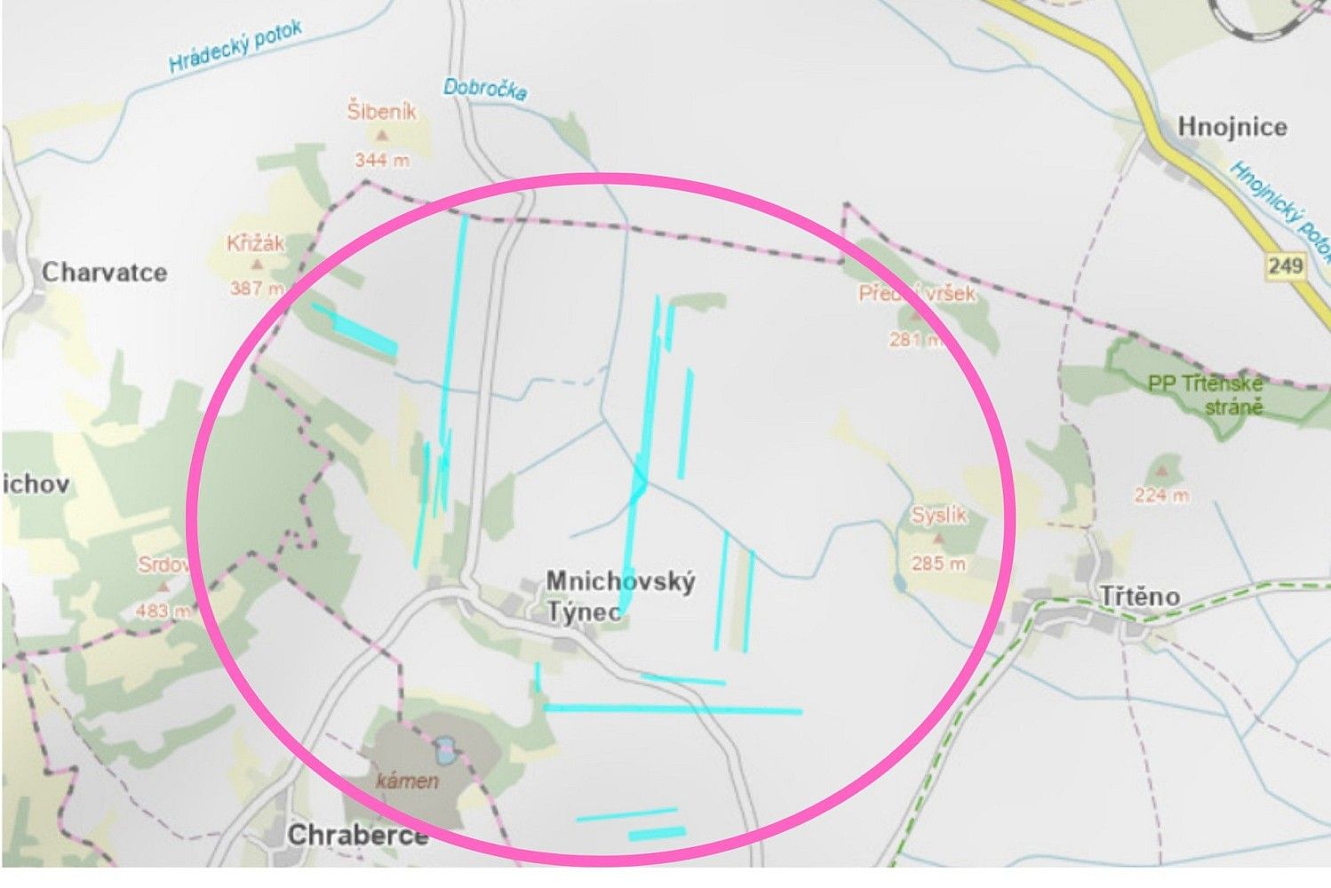 Prodej zemědělský pozemek - Chožov - Mnichovský Týnec, okres Louny - 1