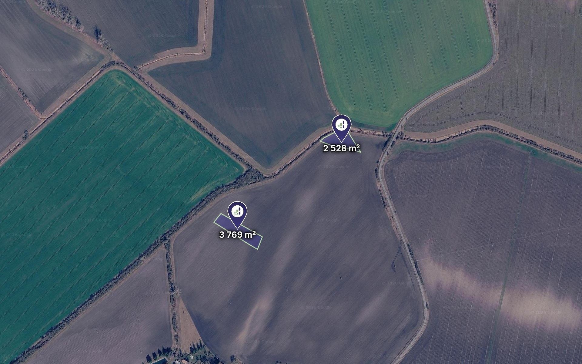 Zemědělské pozemky, Křinec, 40 073 m² - 2