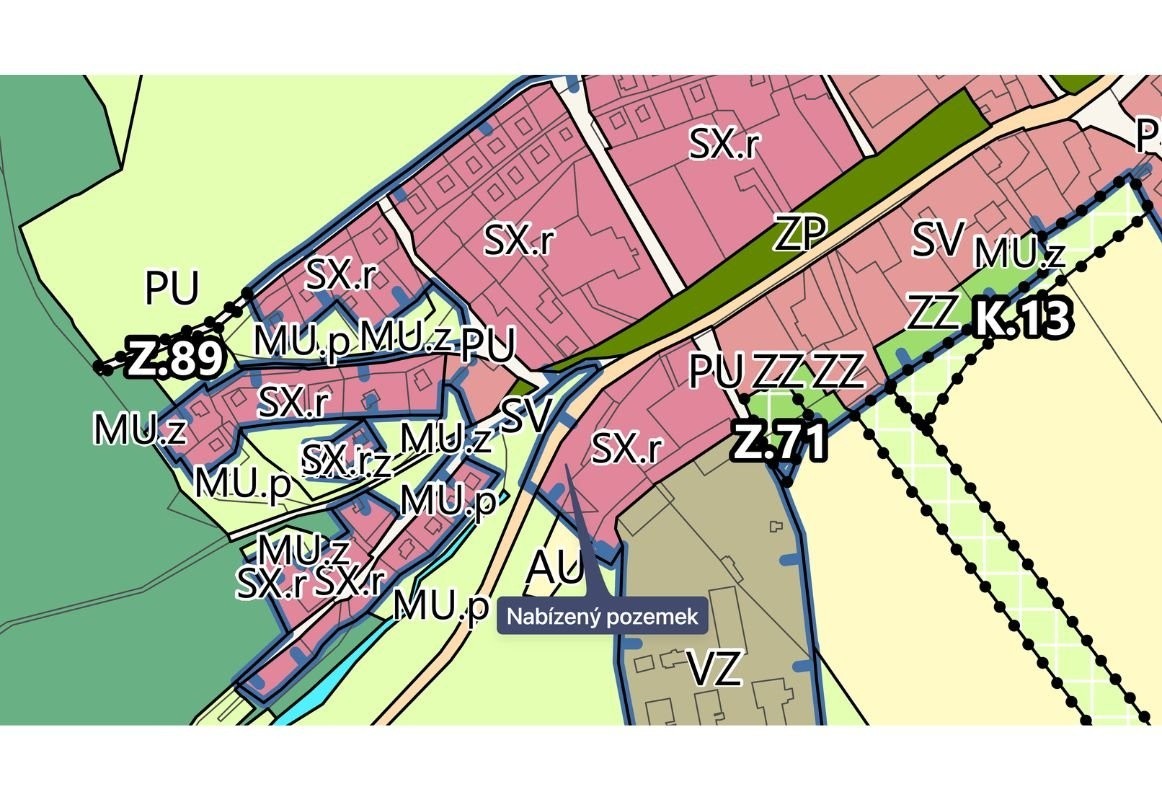 Pozemek pro bydlení · 1 042 m² · Šternberk - 4
