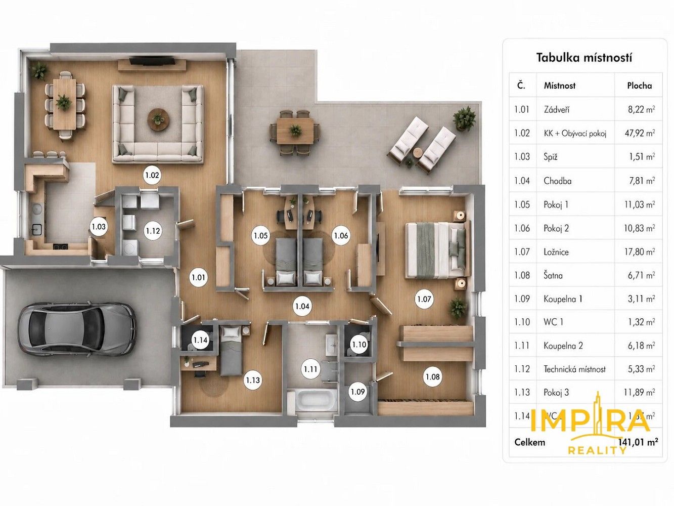Rodinný dům · 141 m² · Sokolská, Hrusice, okres Praha-východ - 4