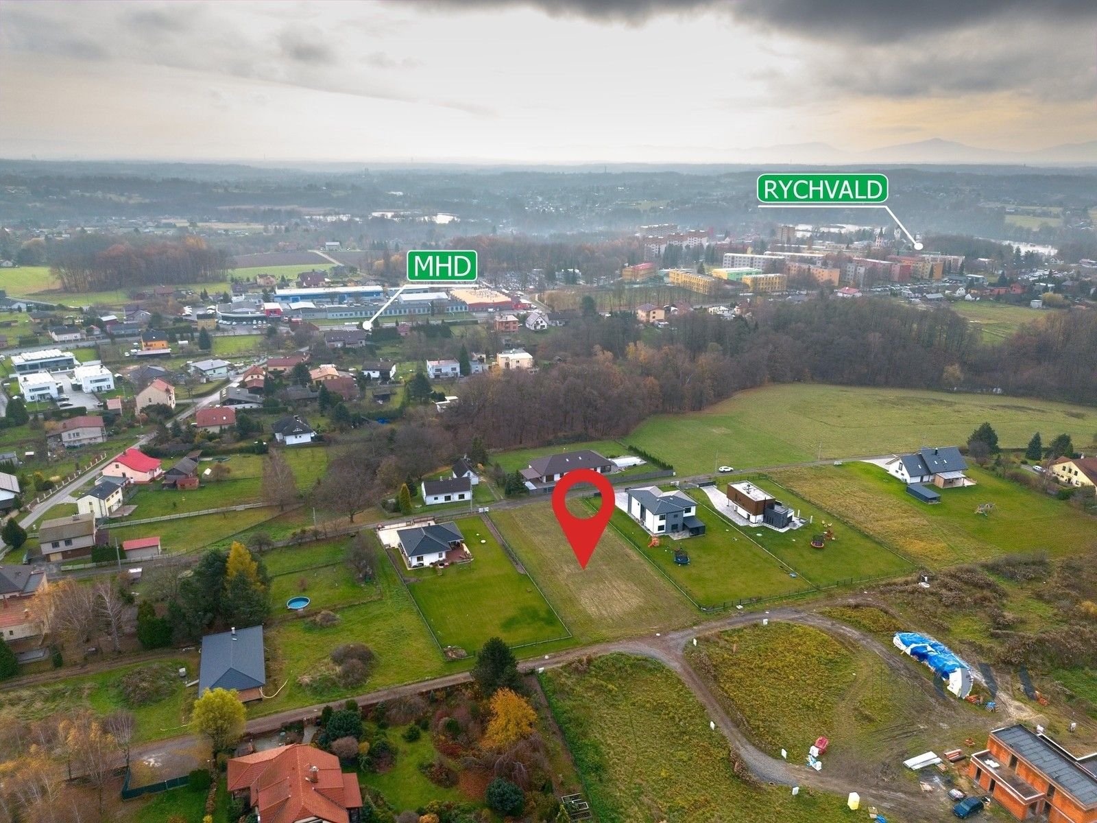 Prodej pozemek pro bydlení - Husitská, Rychvald, 2 m²