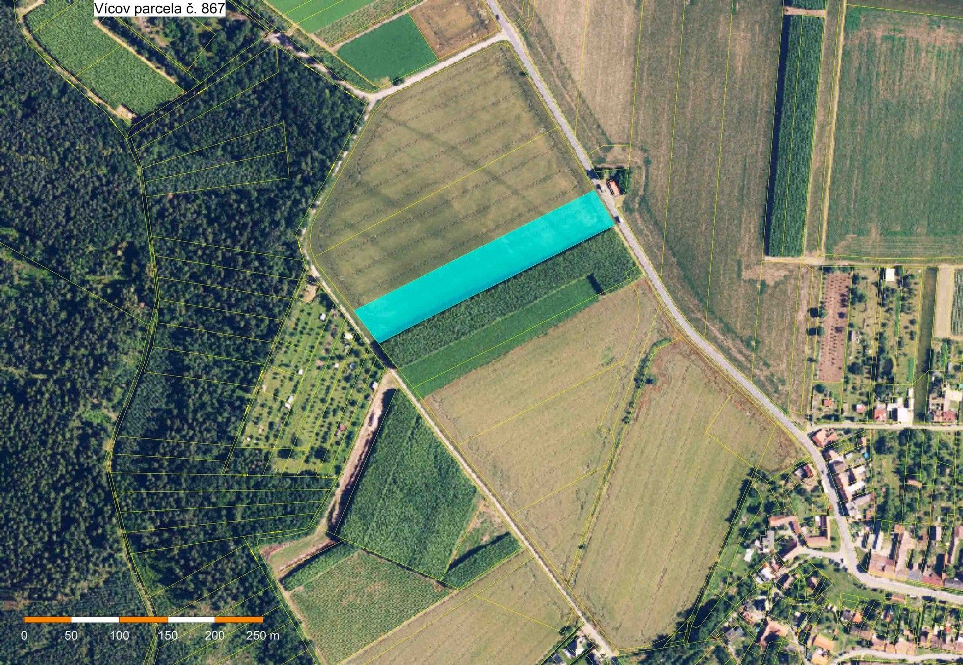 Zemědělské pozemky, Vícov