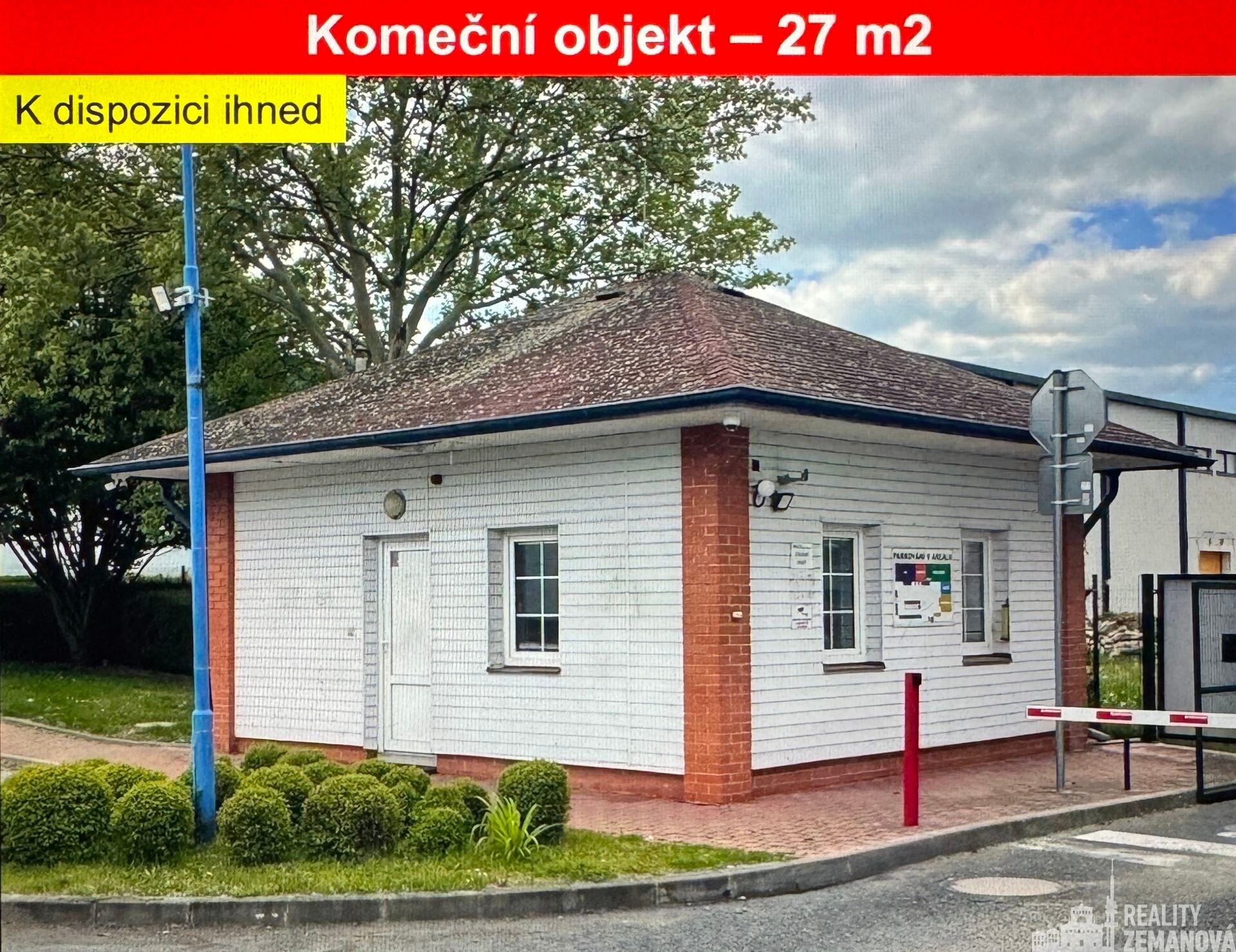 Obchodní prostory, Obchodní, Čestlice, 27 m²