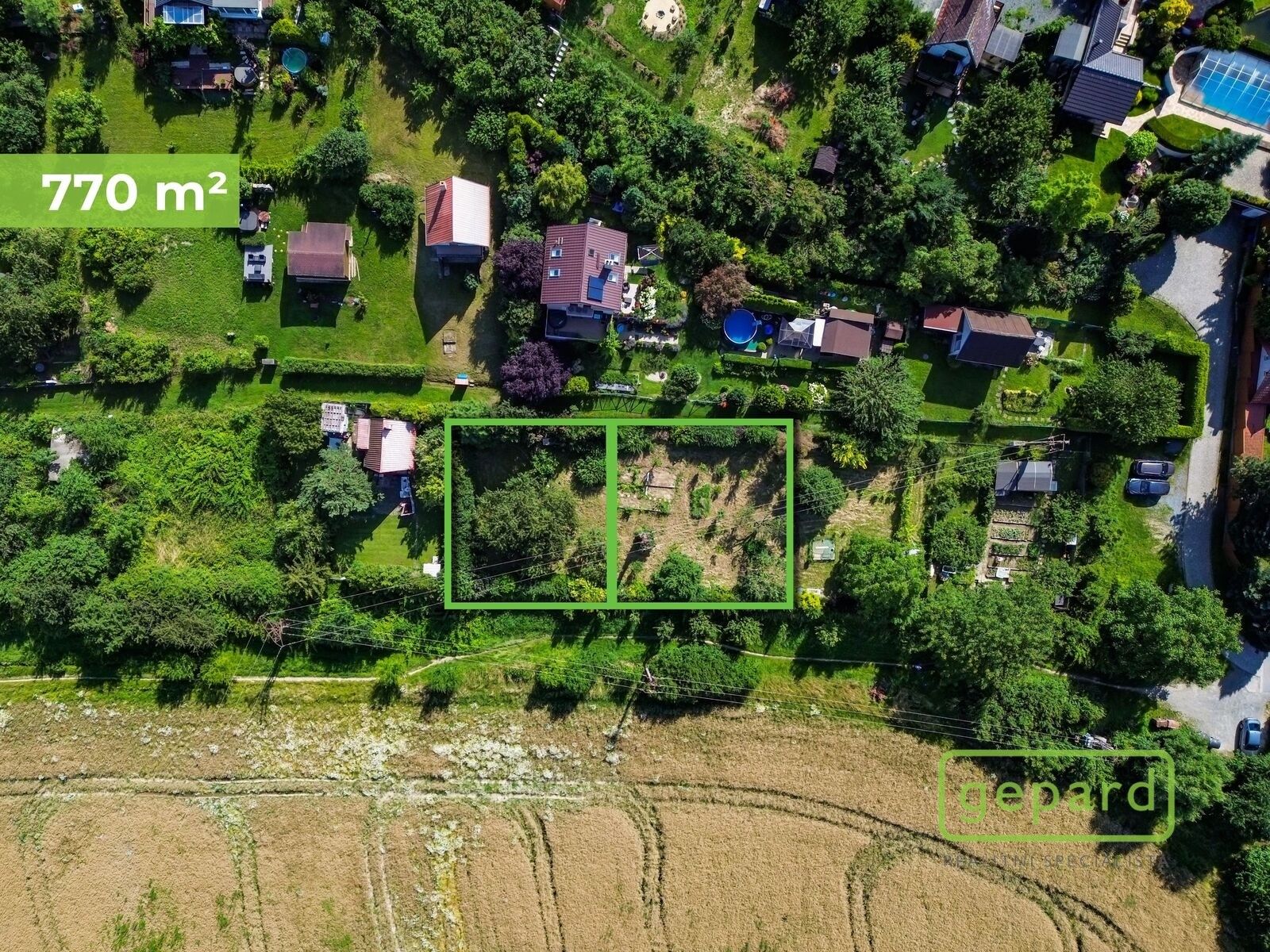 Prodej zahrada - Samotišky, 770 m² - 5