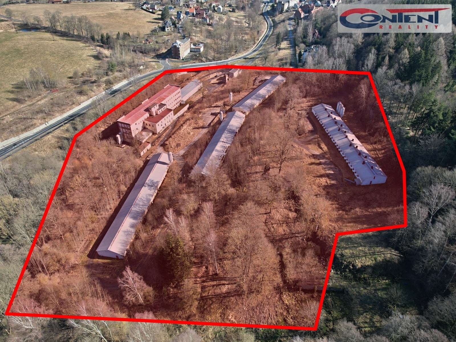 Prodej komerční pozemek - Evropská, Plesná, 55 019 m²