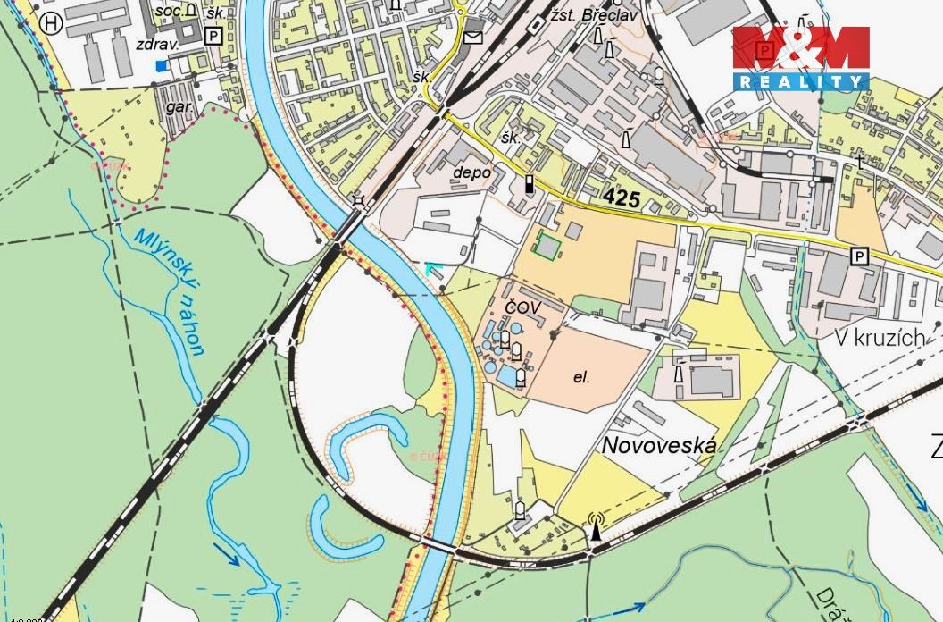 Prodej pozemek pro bydlení - Břeclav, 690 06