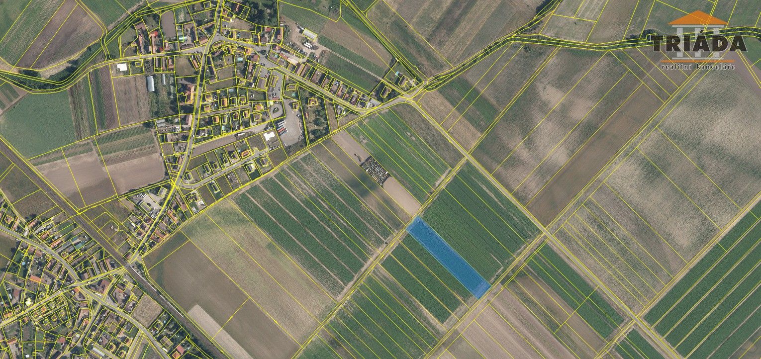Zemědělské pozemky, Dřísy, 1 987 m² - 2