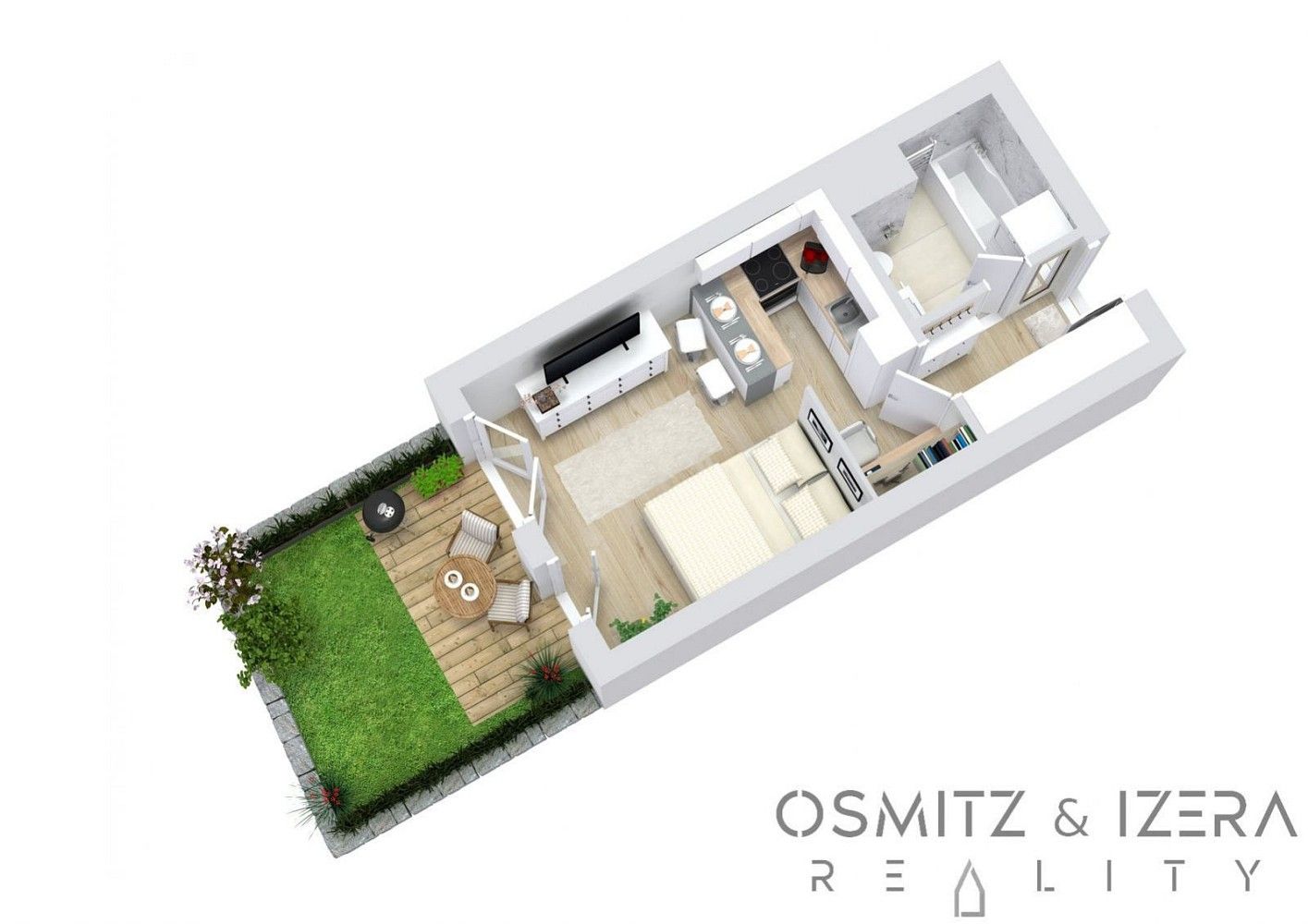 Prodej byt 1+kk - Praha - Hostavice, okres Praha 14, Hlavní město Praha, 70 m² - 5
