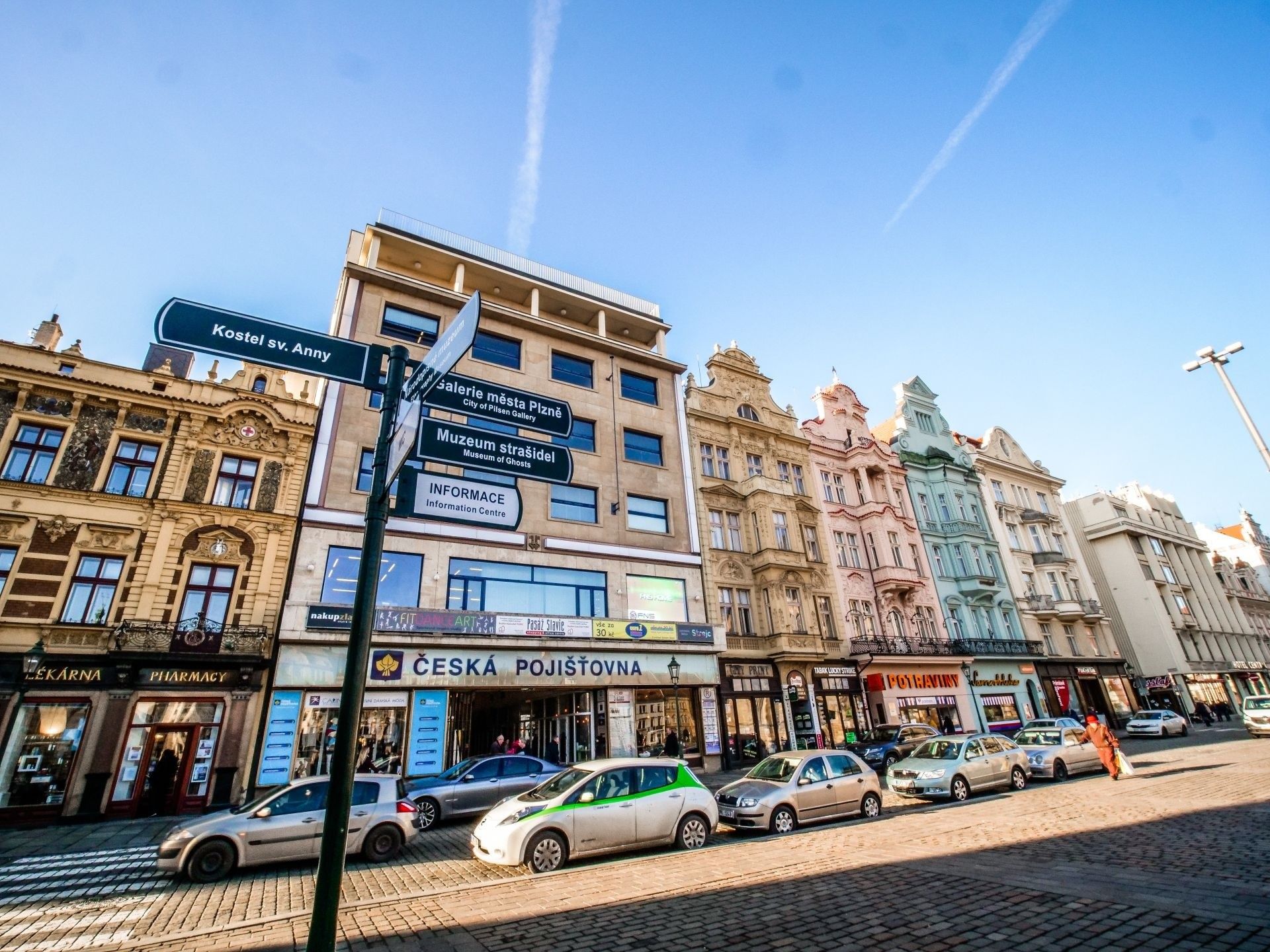 Kanceláře, náměstí Republiky, Plzeň, 125 m²