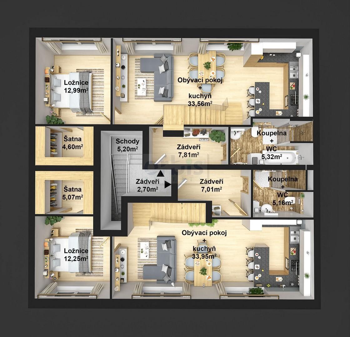 5+kk, Čsl. armády, Nové Strašecí, 138 m² - 2