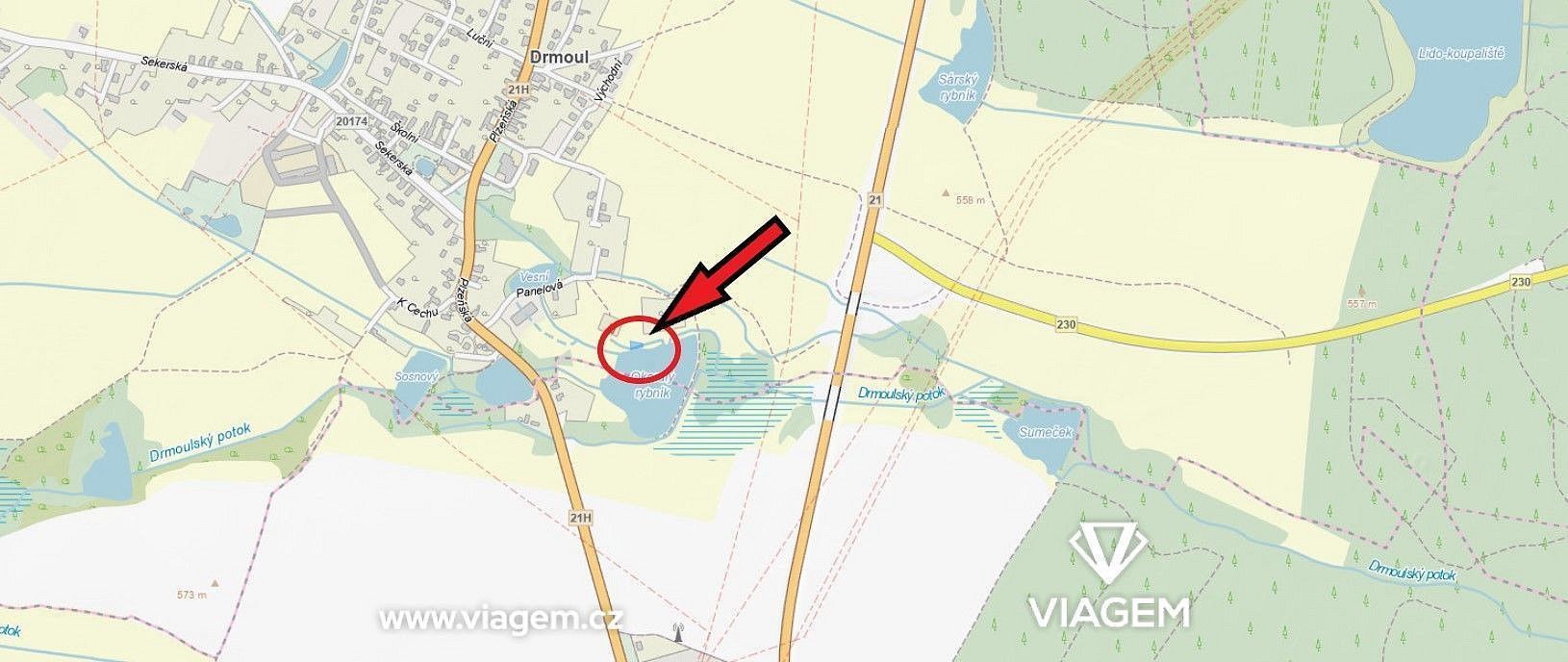 Rybníky, Drmoul, okres Cheb, Karlovarský kraj - 1