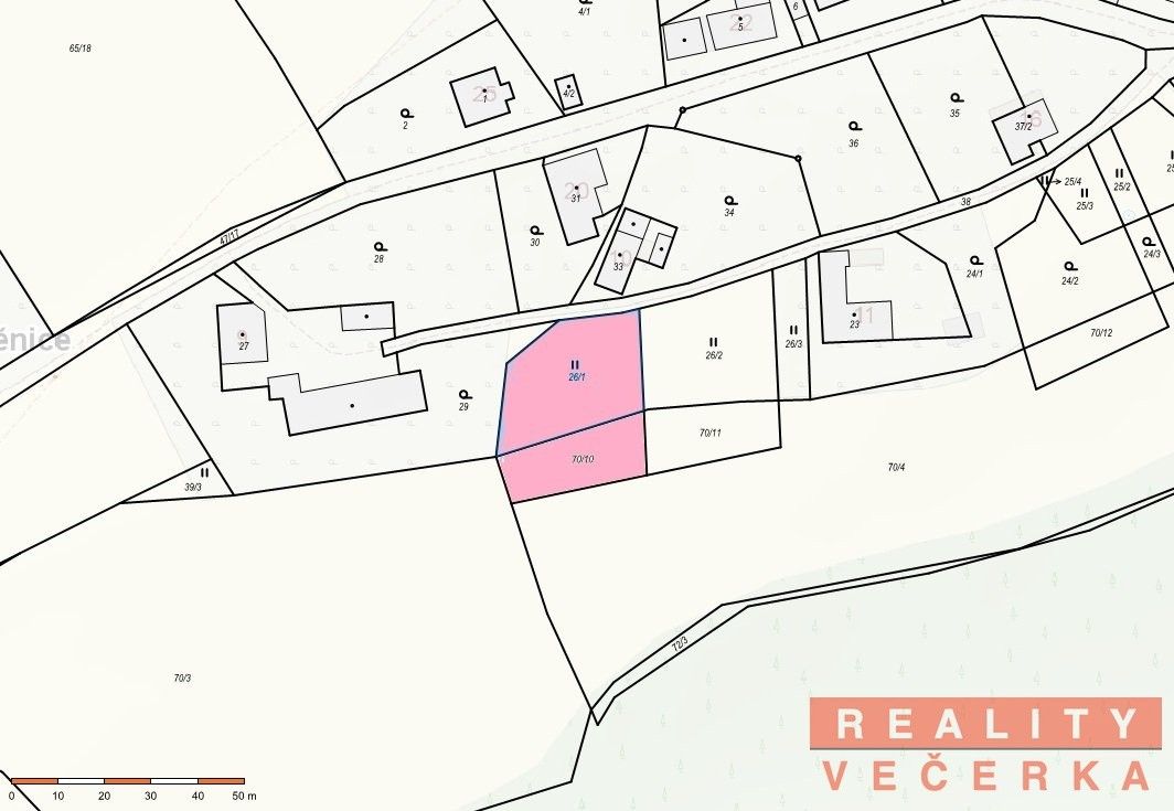 Pozemek pro bydlení, 1 061 m²