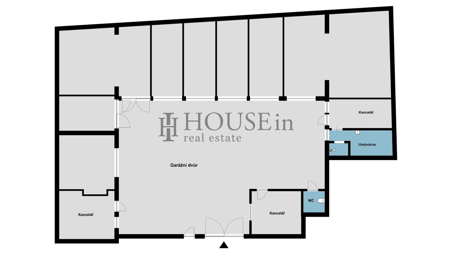 Pronájem sklad - Husitská, Praha, 485 m²