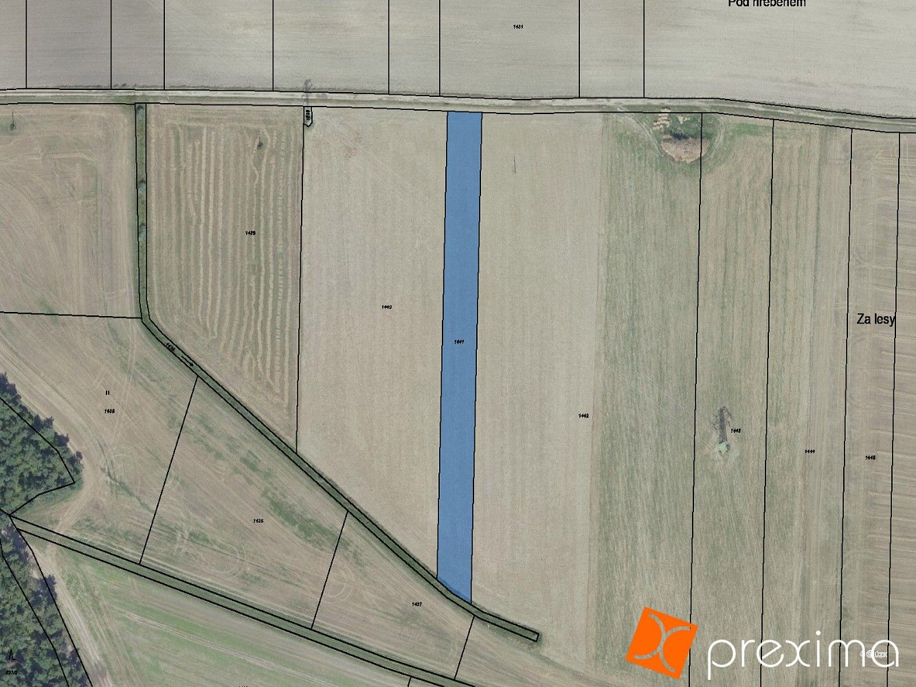 Zemědělský pozemek, 723 m²
