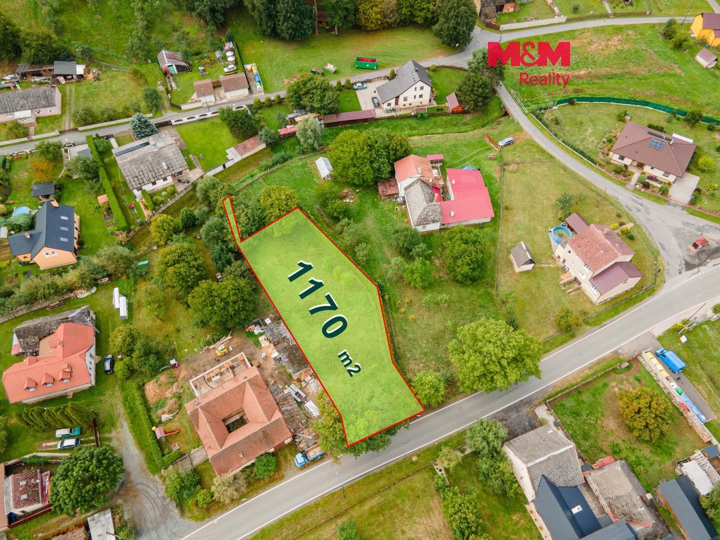Pozemek pro bydlení, 1 178 m²
