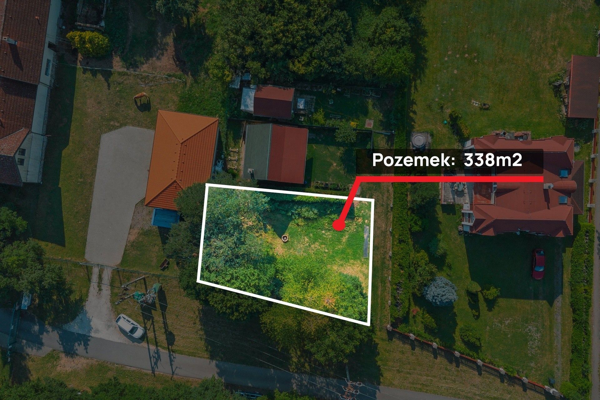 Zahrada, 338 m²