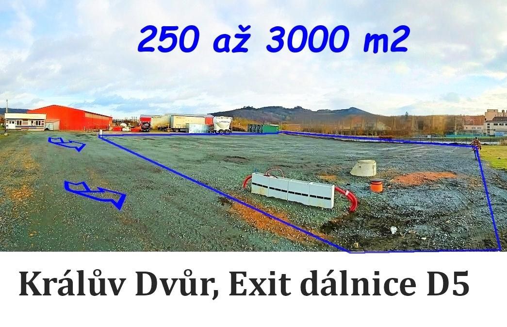 Komerční pozemky, Králův Dvůr, 500 m²