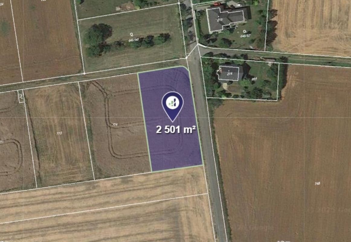 Zemědělské pozemky, Jizerní Vtelno, 2 501 m²