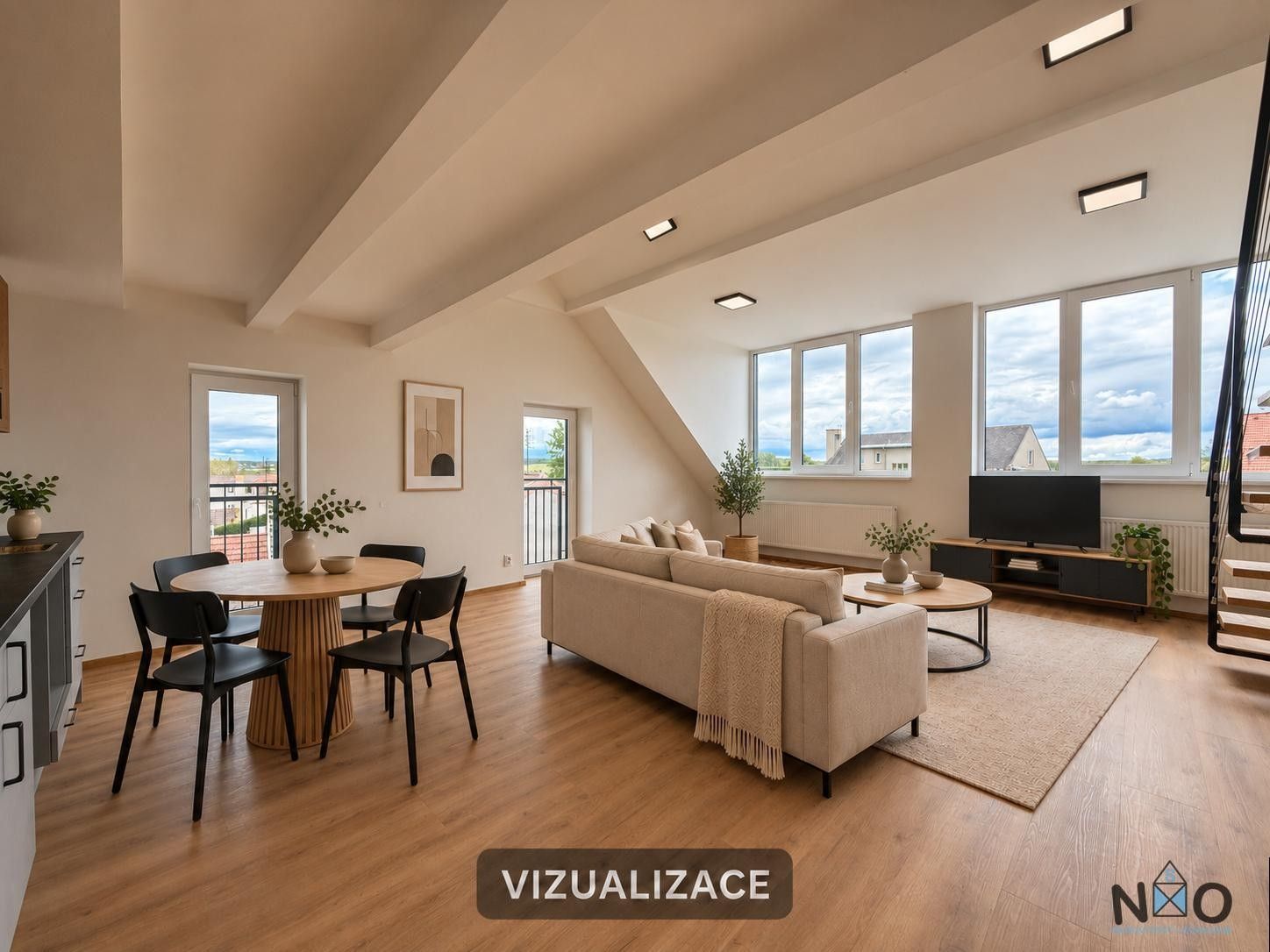 Byt 2+kk · 89 m² · Hlavní, Úherce - 4