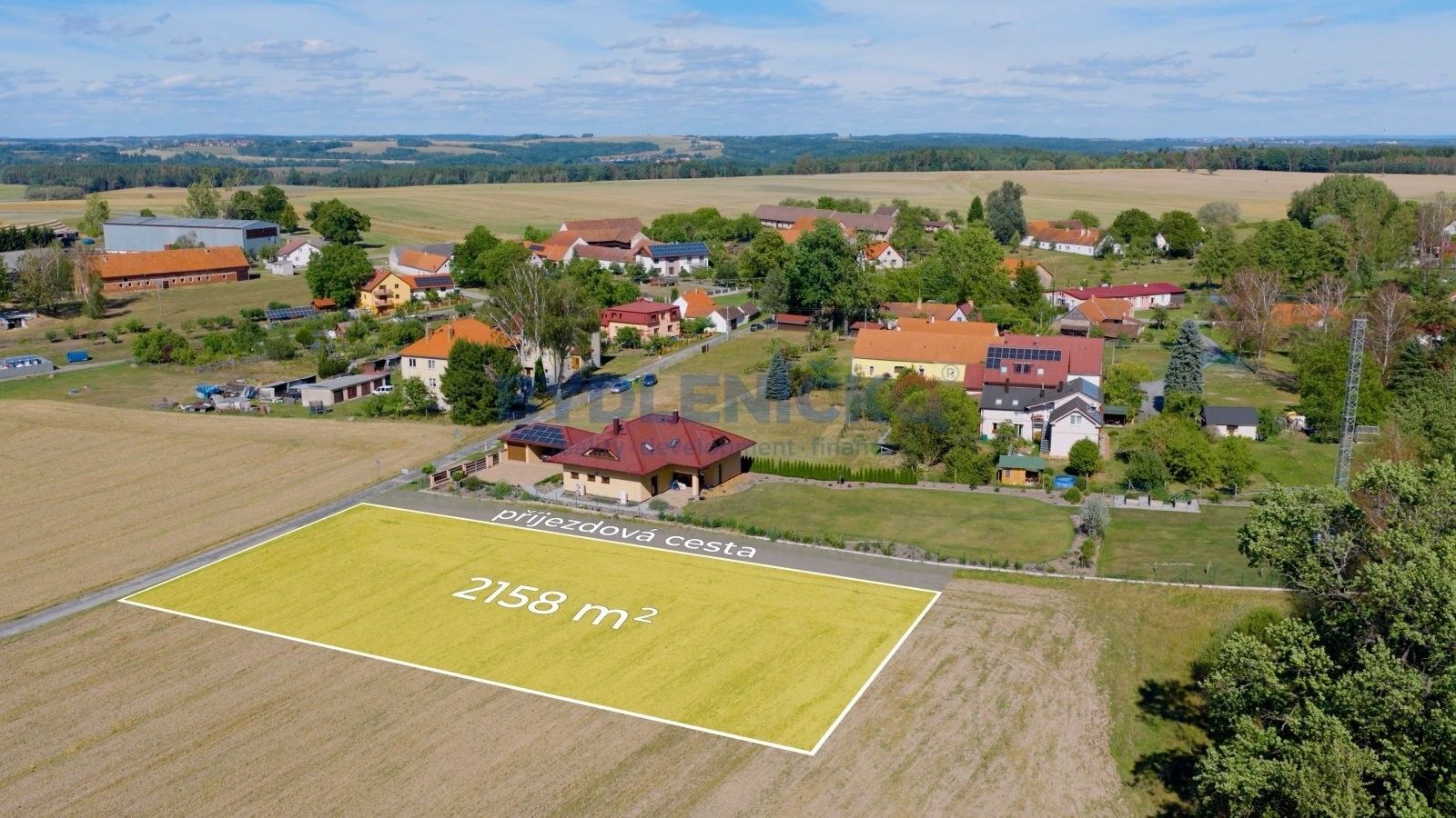 Pozemek pro bydlení, 2 158 m²