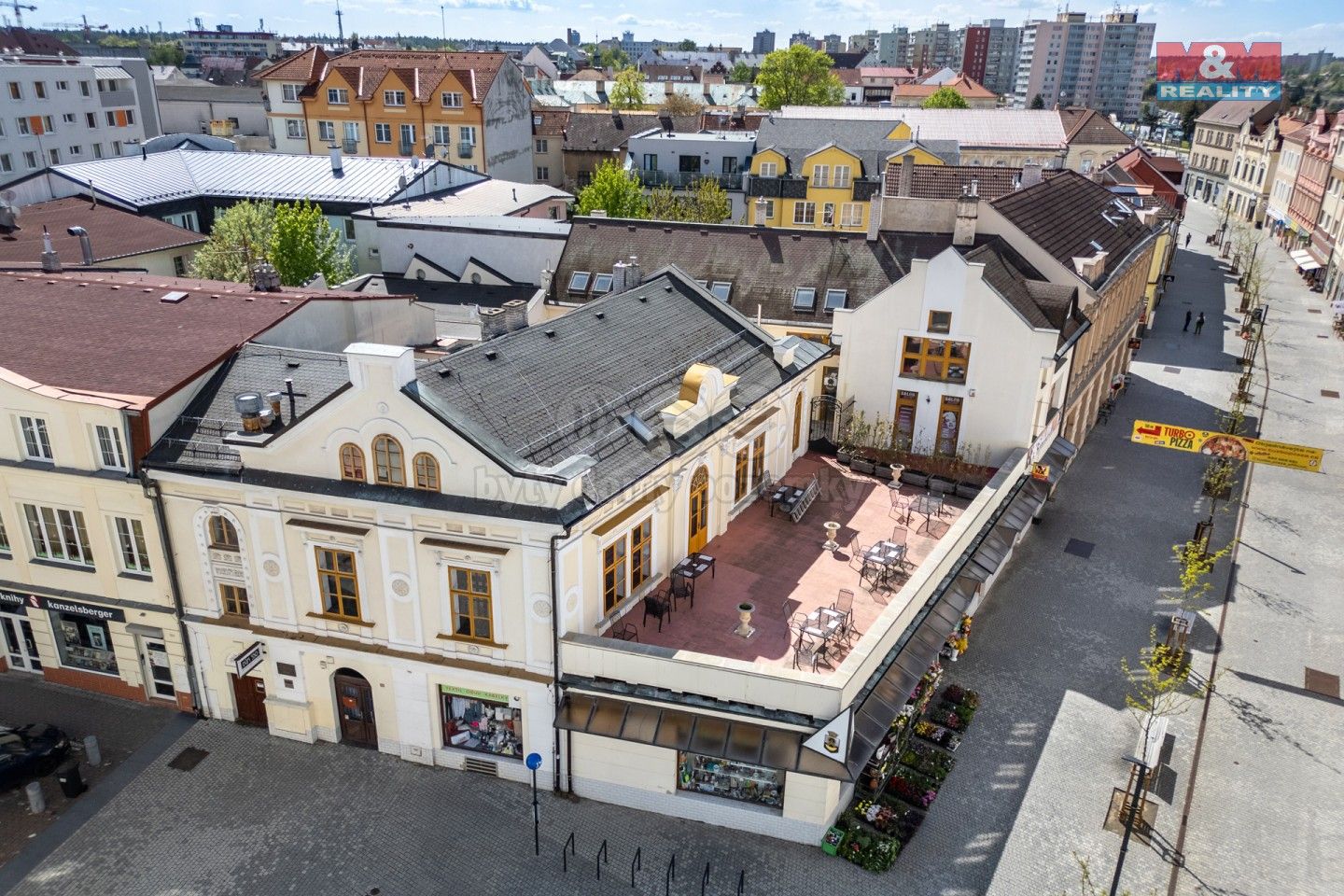 Činžovní domy, Poděbradova, Kladno, 1 143 m²