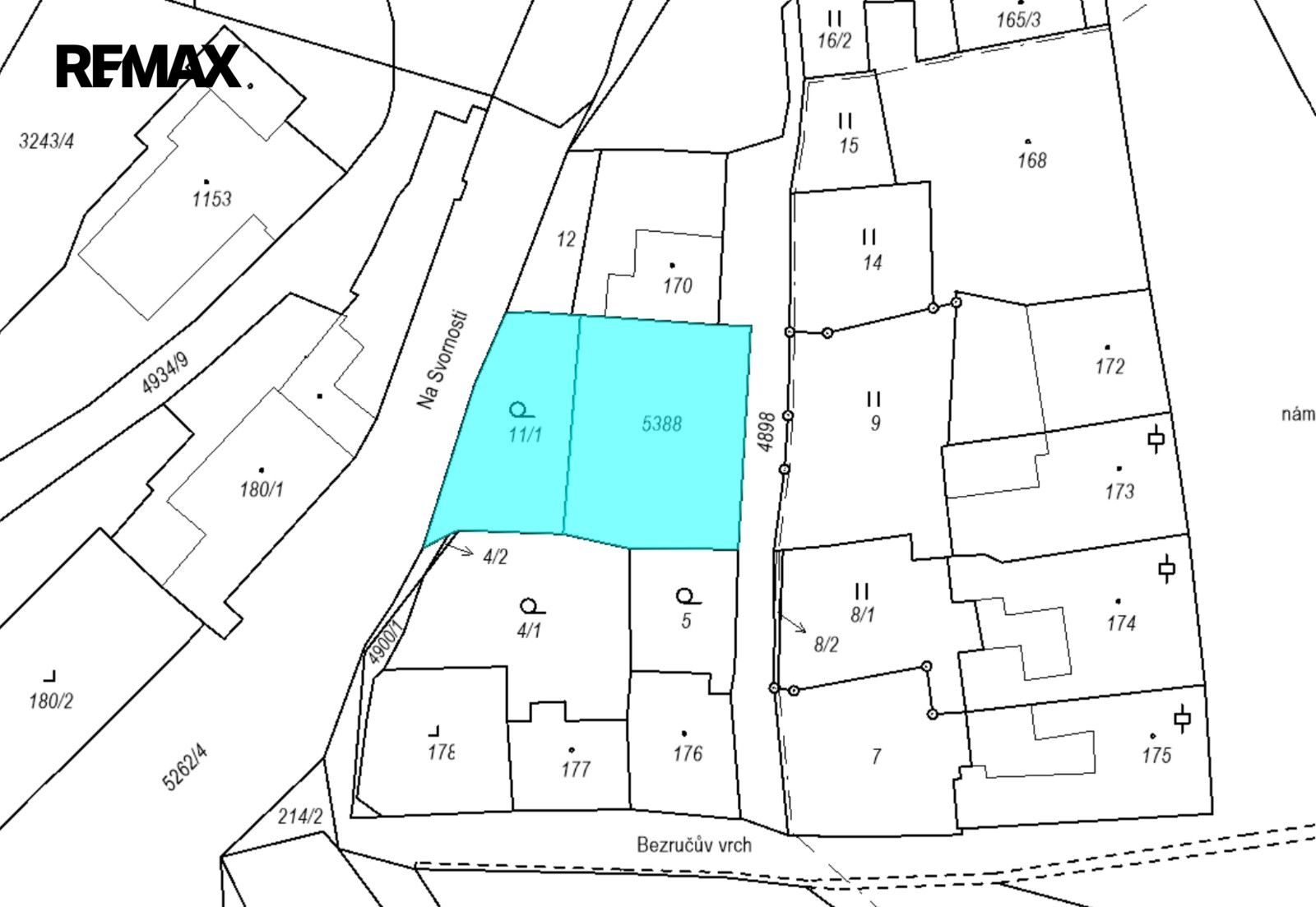 Pozemek pro bydlení, 693 m²