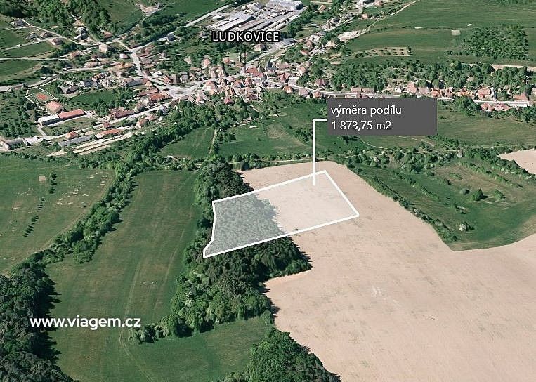 Prodej zemědělský pozemek - Ludkovice, okres Zlín, Zlínský kraj - 2