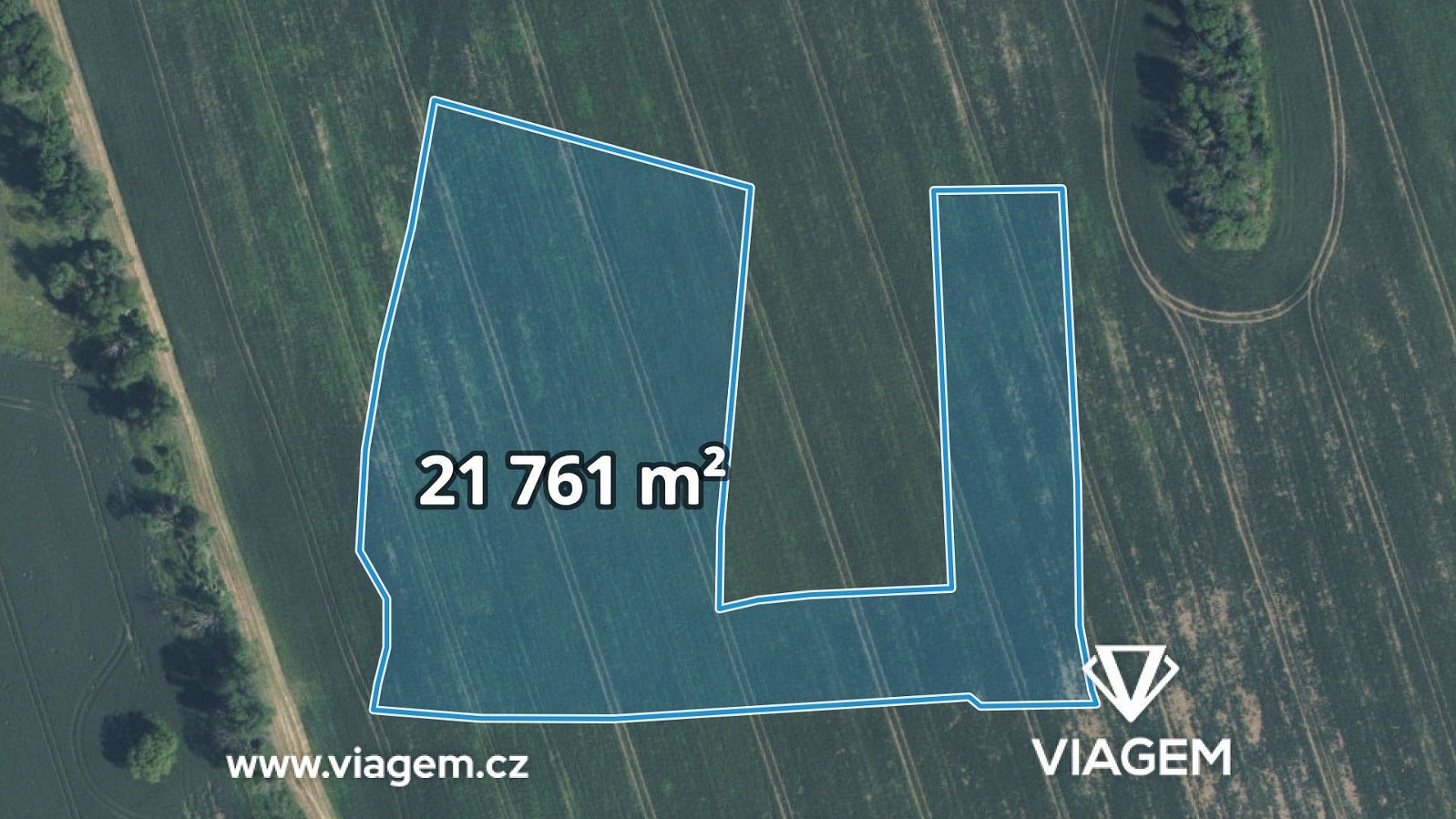 Zemědělský pozemek, 21 761 m²