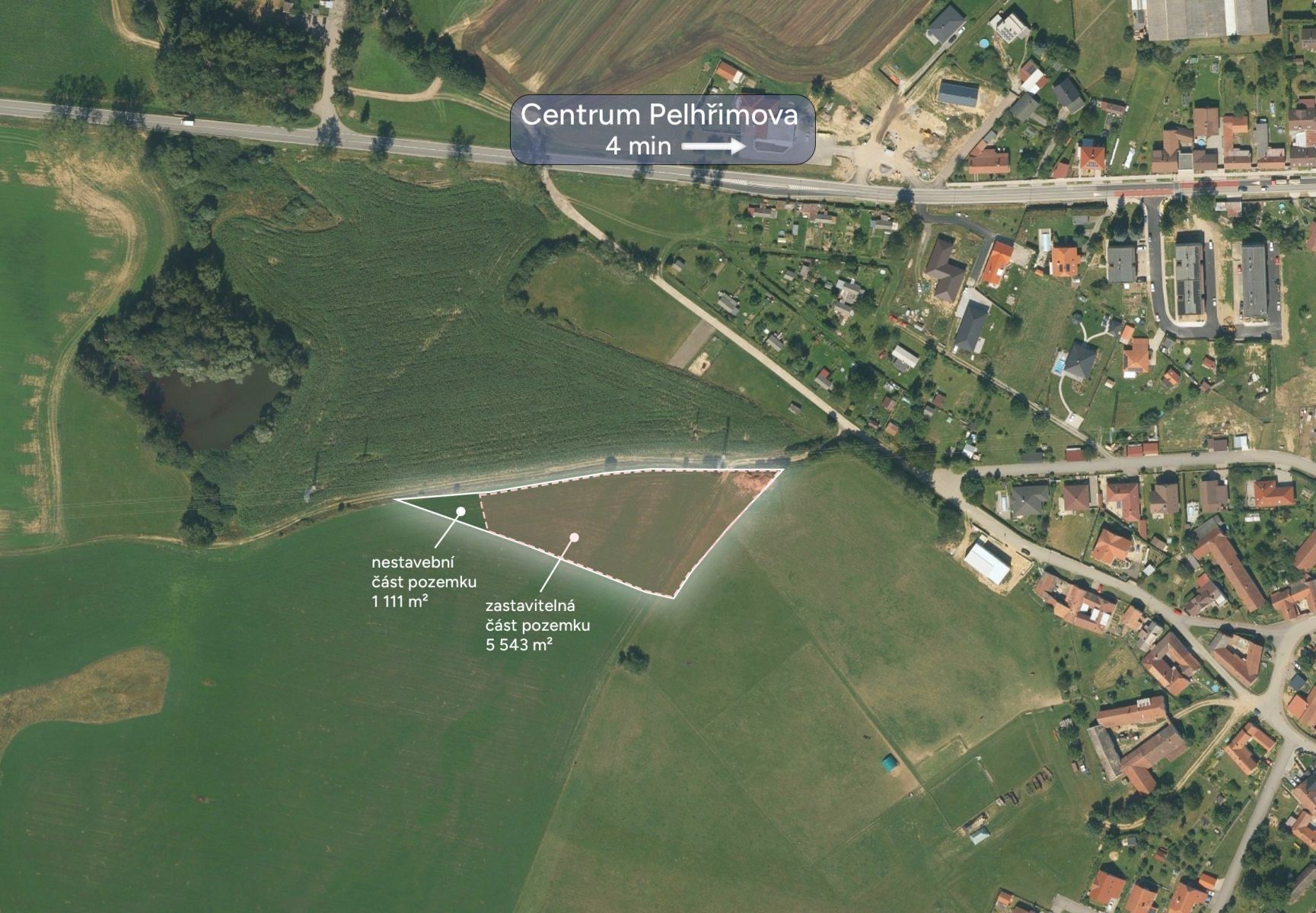 Pozemek pro bydlení · Pelhřimov Starý Pelhřimov - 3