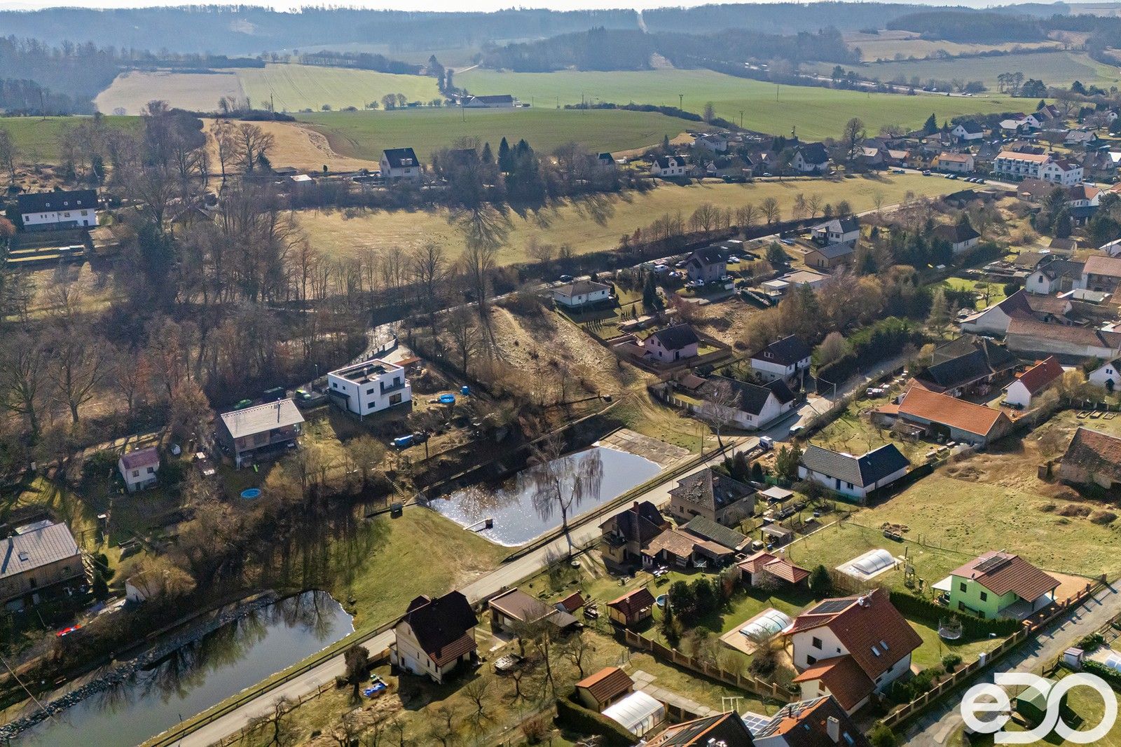 Pozemky pro bydlení, Mrač, 1 370 m² - 2