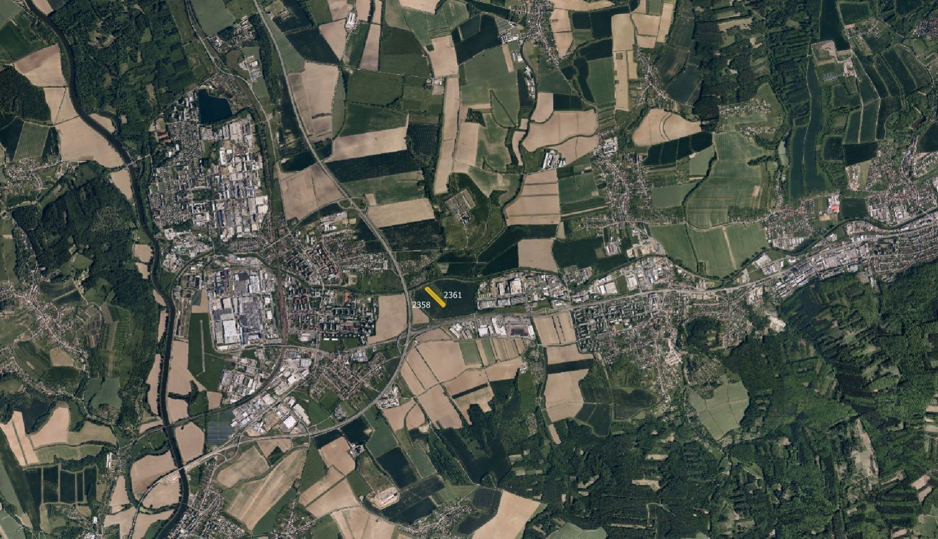 Zemědělské pozemky, Otrokovice Kvítkovice - 2