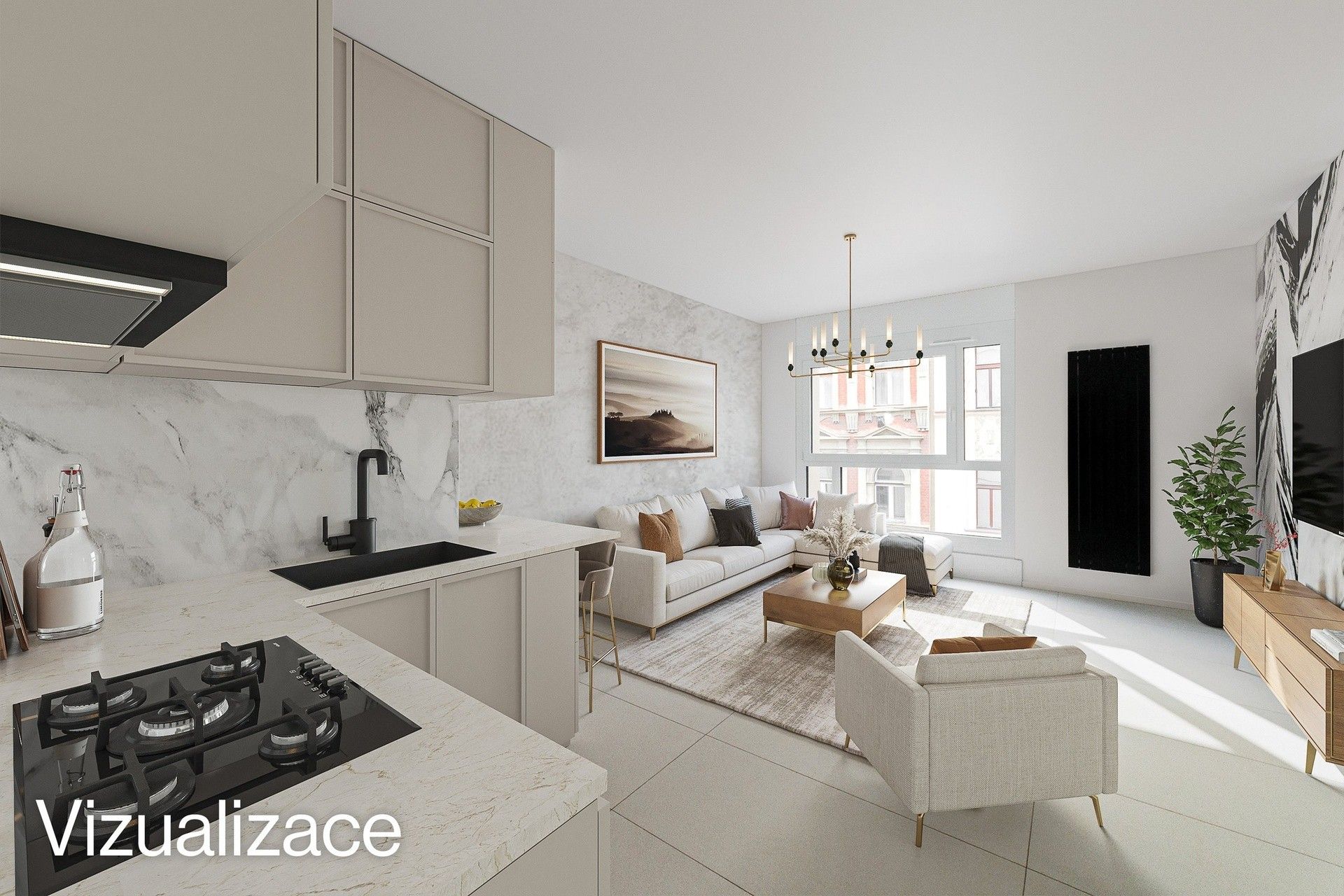 1+kk, Krymská, Praha, 28 m²