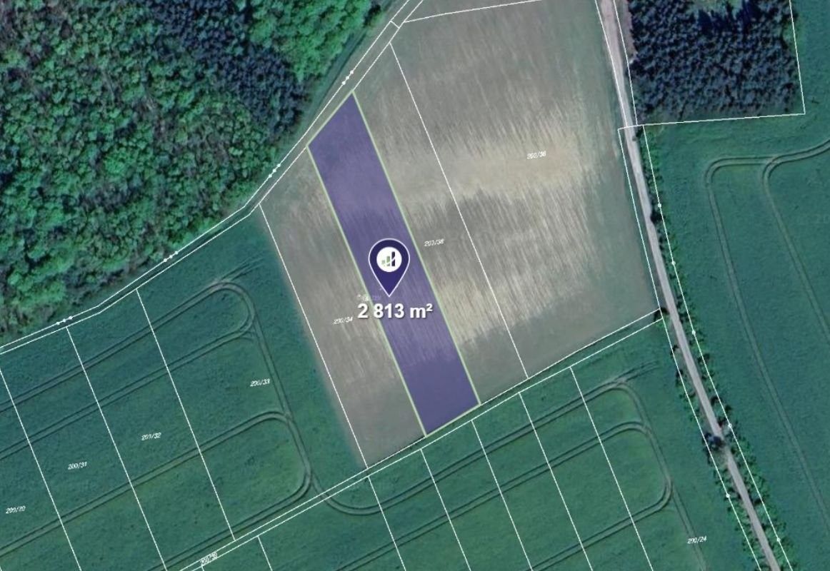 Zemědělský pozemek, 2 822 m²