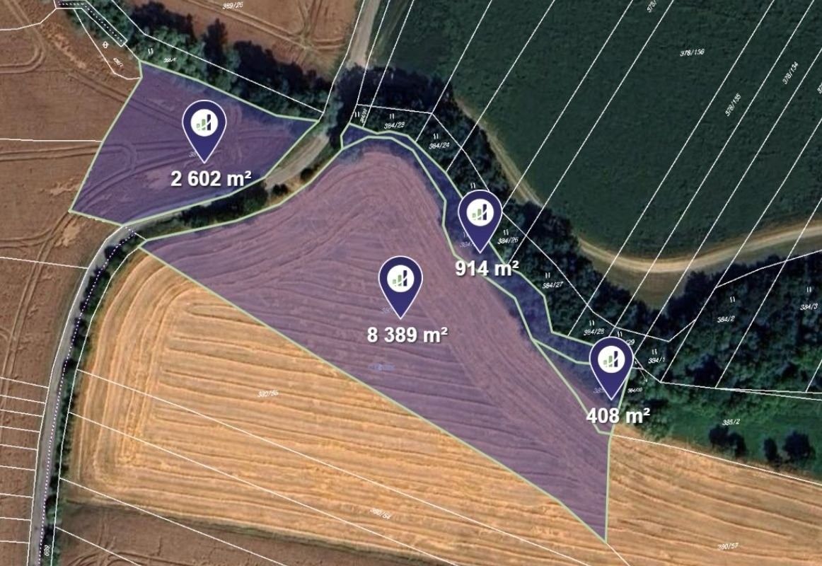Zemědělský pozemek, 12 313 m²